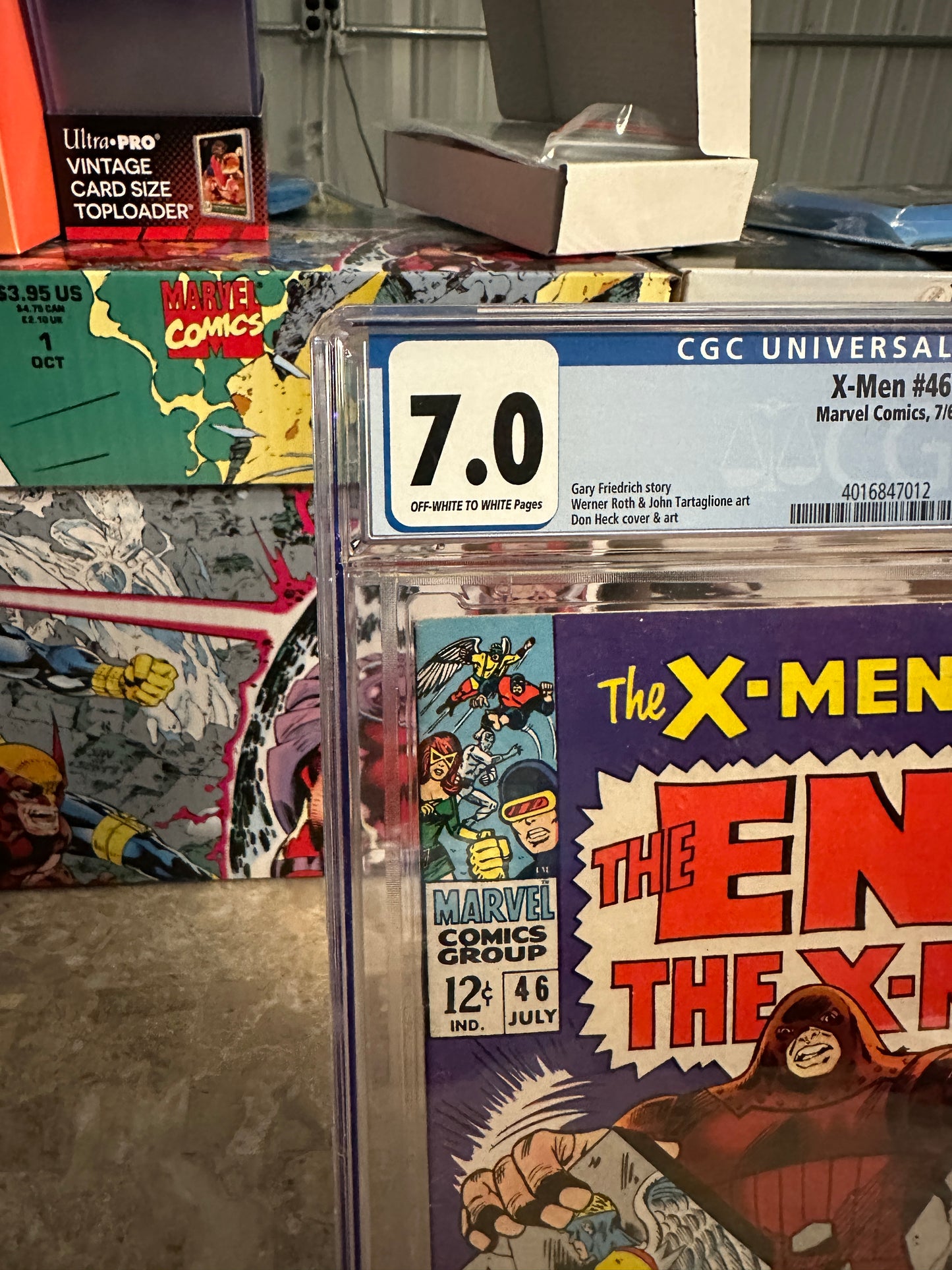 X-Men #46 CGC 7.0 (Marvel 1968)