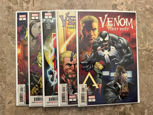 Venom First Host Full Set High Grade NM (2018 Marvel)