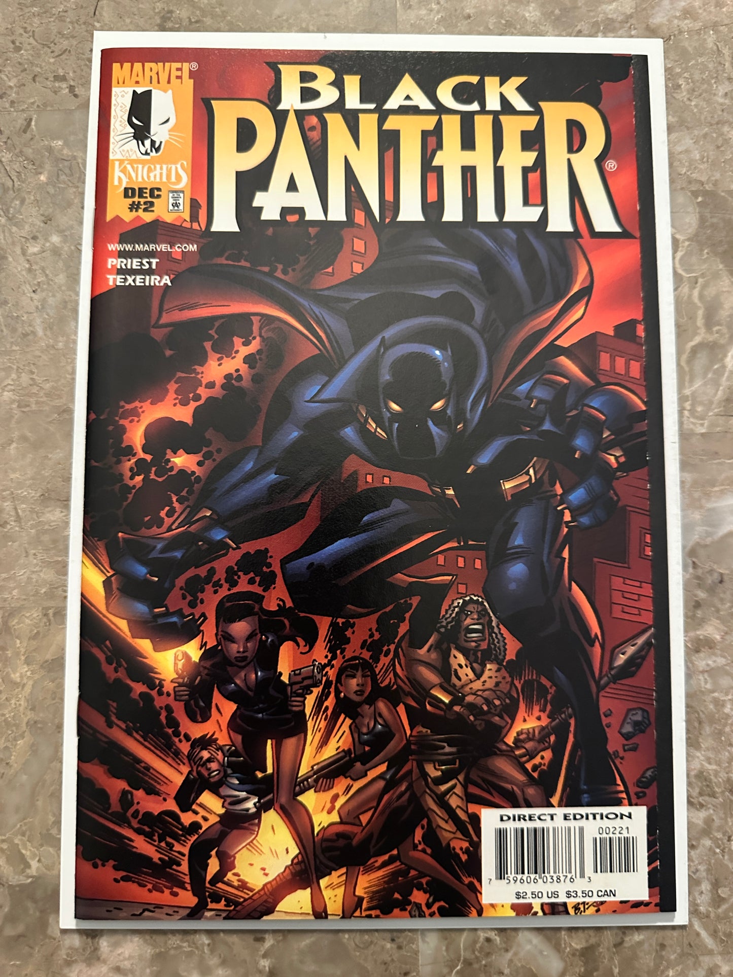 Black Panther #1-4 Starter Set Very High Grade (Marvel Comics 1998)