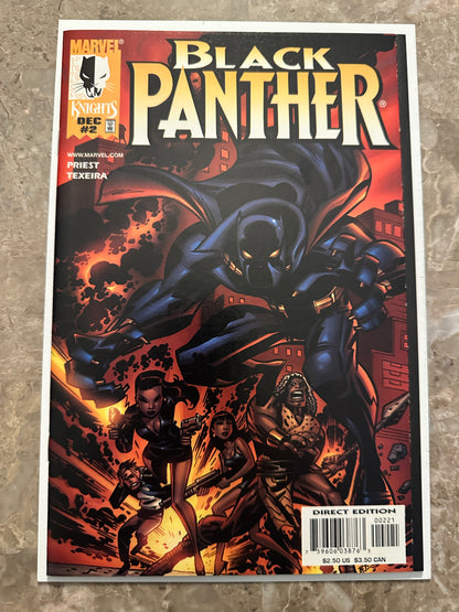 Black Panther #1-4 Starter Set Very High Grade (Marvel Comics 1998)