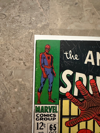 Amazing Spider-Man #65 VF- 7.5 (Marvel Comics 1968)