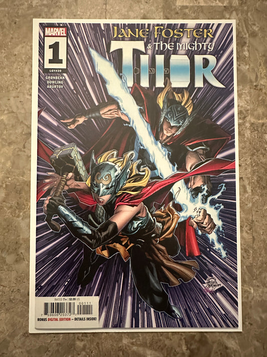 Jane Foster and the Mighty Thor #1 NM 9.4 (2022 Marvel)