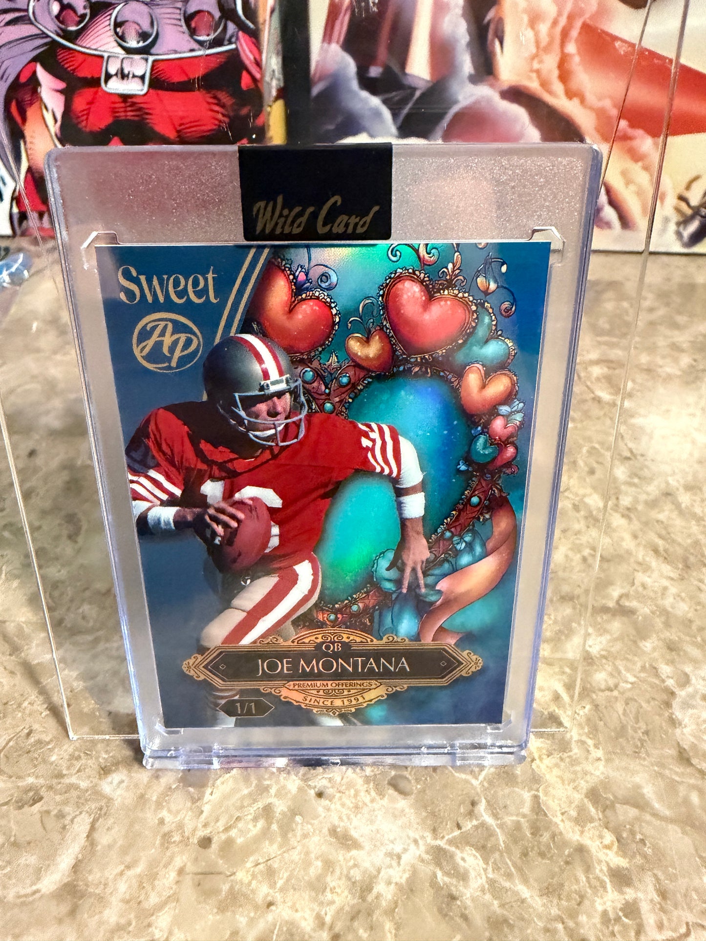 Joe Montana 2026 Wild Card Wild Art 1/1