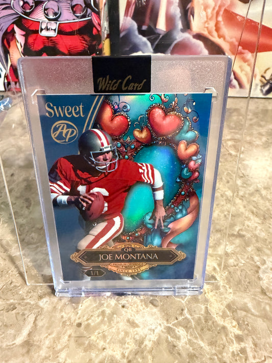 Joe Montana 2026 Wild Card Wild Art 1/1