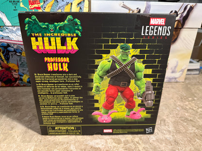 🟢 Marvel Legends Series – Deluxe Professor Hulk (Incredible Hulk Comics) Action Figure