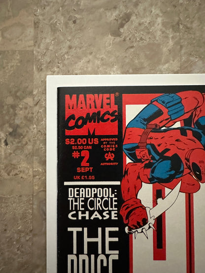 Deadpool #2 FN+ 6.5 (1993 Marvel) - Nice copy for grade