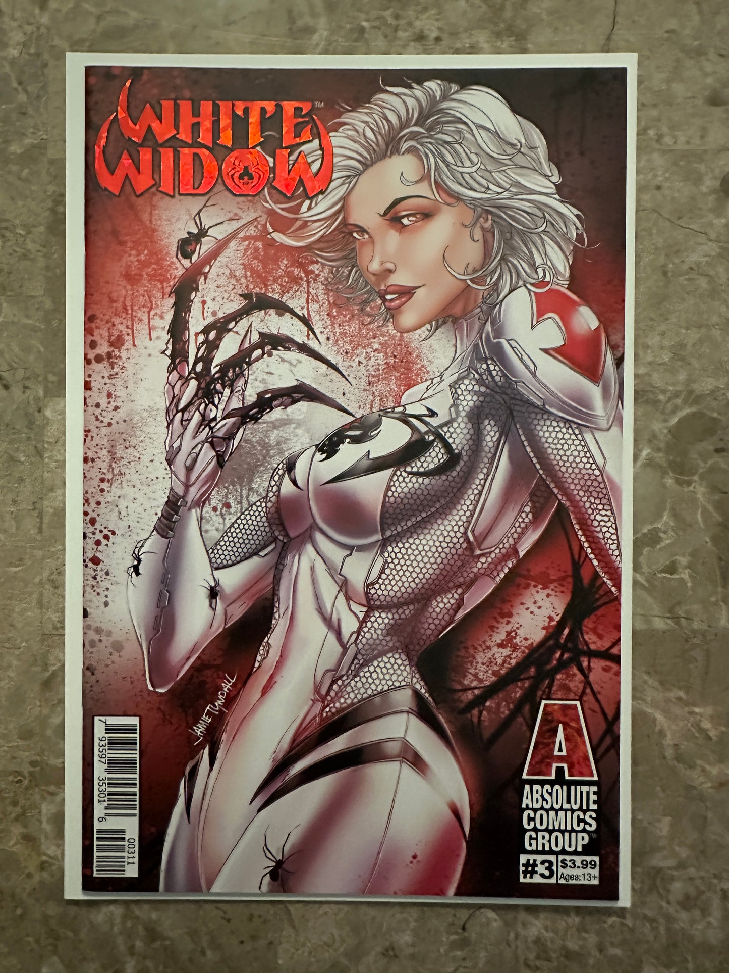 White Widow #1-4 Starter Set Higher Grade (Absolute Comics Groups 2020)