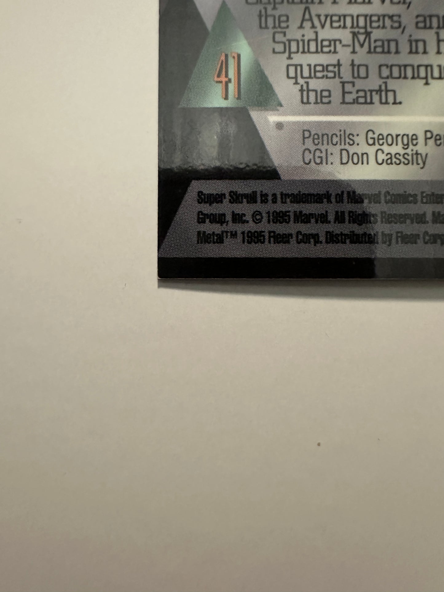 Super Skrull #41 (1995 Marvel Metal) - High grade