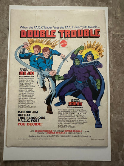 Big Jim's P.A.C.K. Comic Low Grade (Mattel 1975)