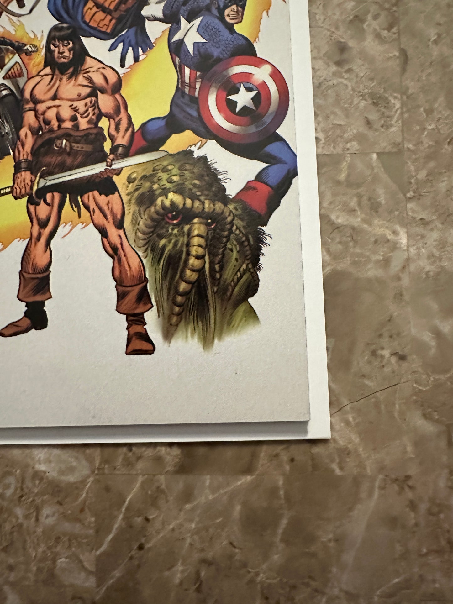 History of the Marvel Universe 1:100 NM 9.4 (2019 Marvel) - John Buscema