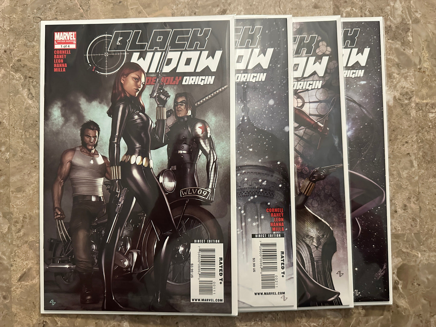 Black Widow: Deadly Origin Full Set (Marvel 2010)