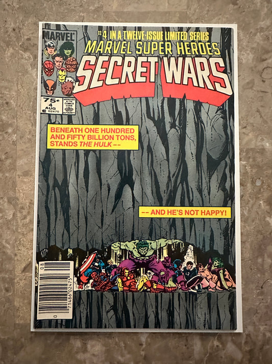 Marvel Super Heroes: Secret Wars #2 Newsstand FN+ 6.5 (Marvel Comics 1984)