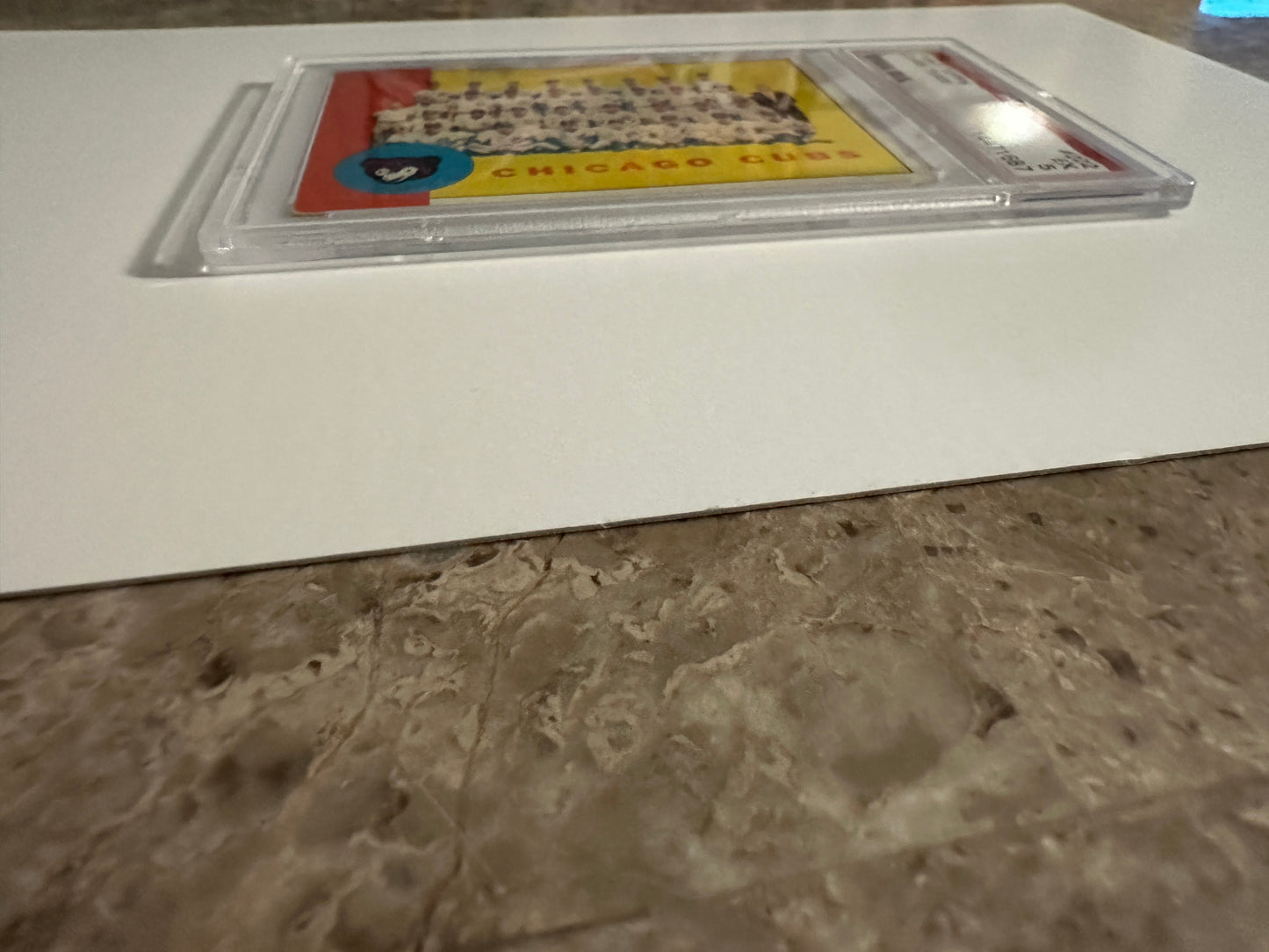 Cubs Team #222 PSA Graded EX 5 (1963 Topps)