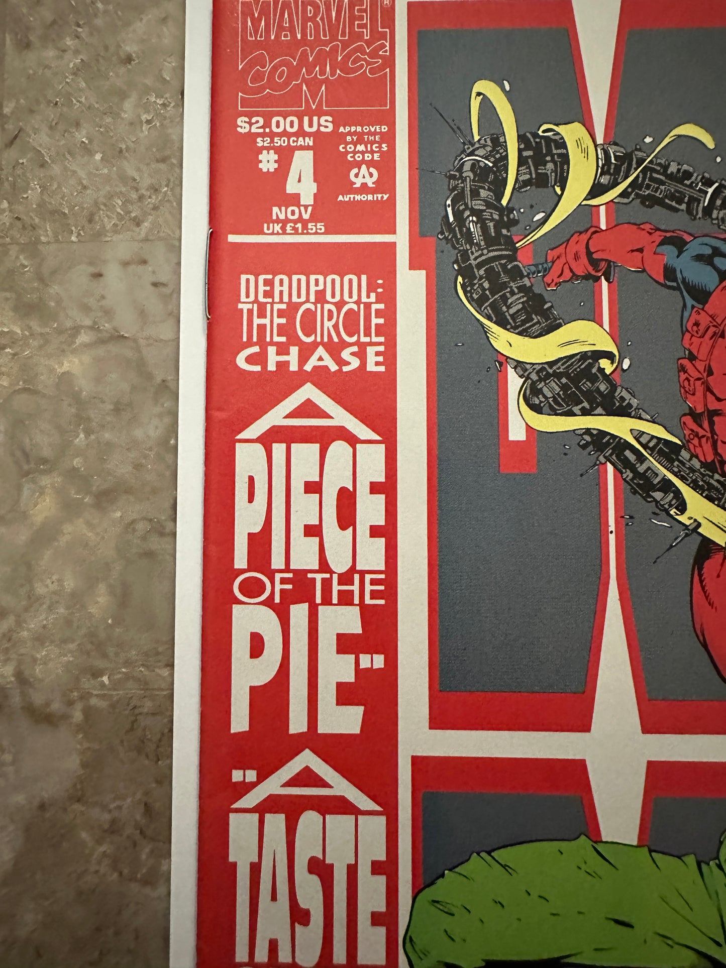 Deadpool #4 VF/NM 9.0-9.2 (1993 Marvel)