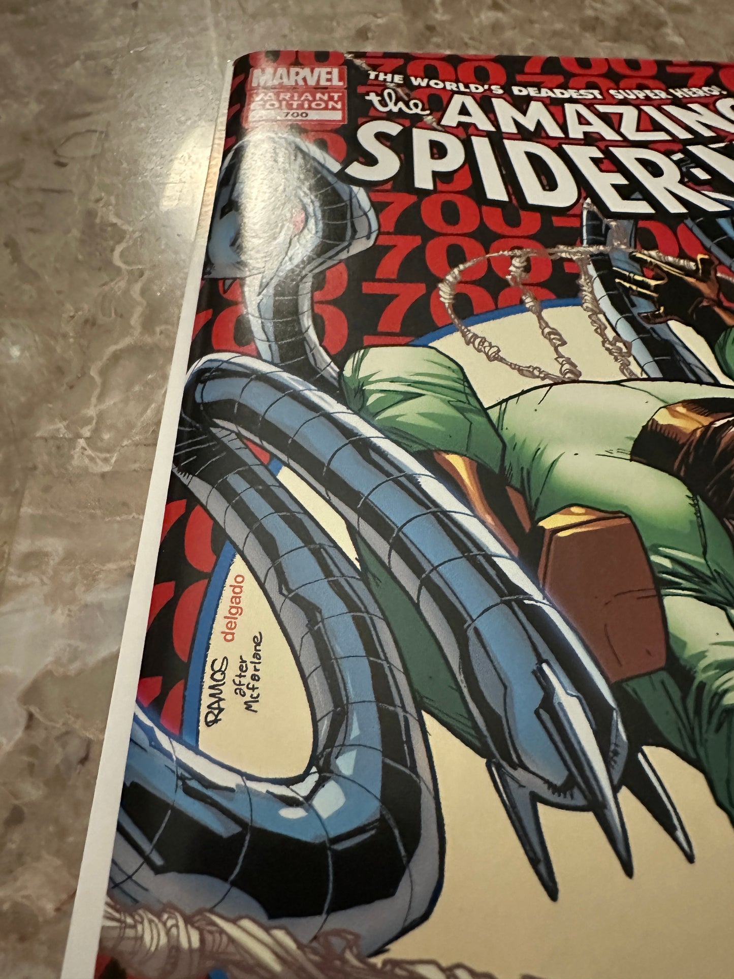 Amazing Spider-Man #700 2nd Print Ramos Cover (Marvel Comics 2013)