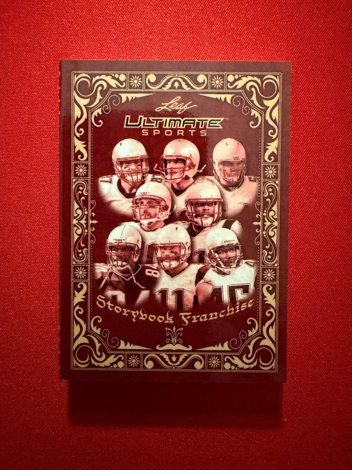 Gronkowski Bruschi Edelman Vrabel 2026 Leaf Ultimate Storybook Franchise 8 Auto