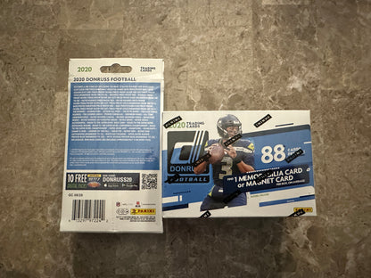 2020 Panini Donruss Football Blaster Box + Hanger Box