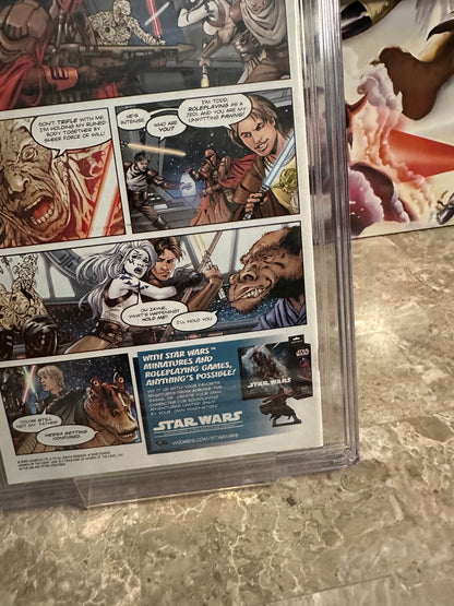 Star Wars: The Clone Wars #1 CGC 8.0 SS 2X Eckstein, Lanter (2008) - 1st Ahsoka Tano