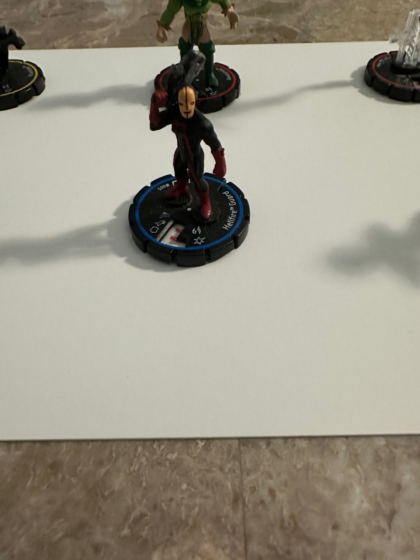 HeroClix Ultimates Lot Punisher, Captain Britain Experienced/Veterans (2005 WizKids)