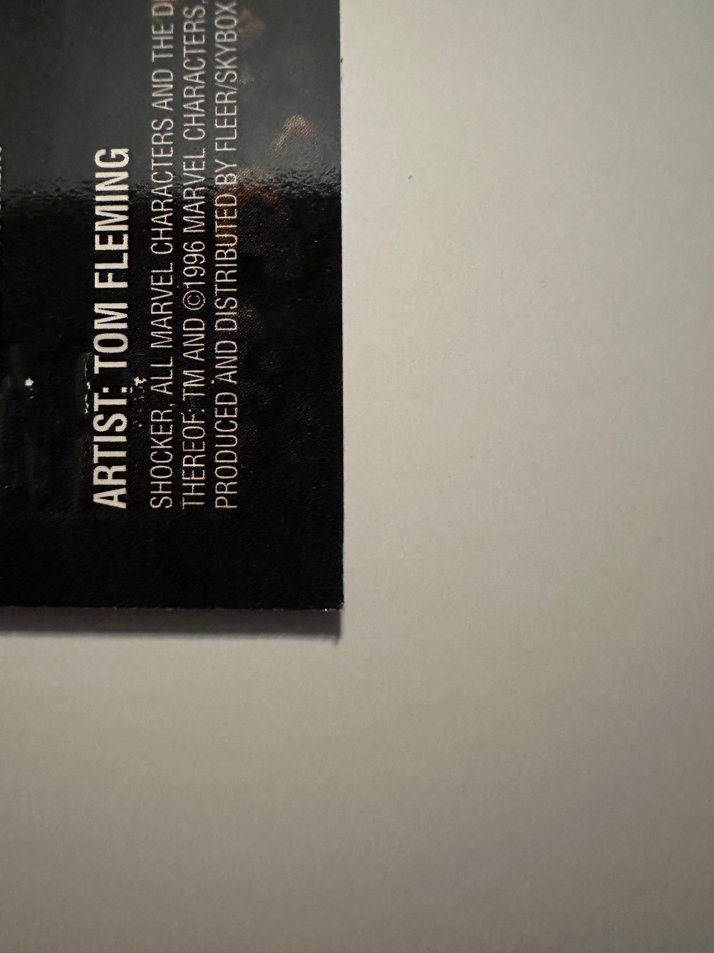 Shocker #27 (1996 Marvel Fleer Spider-Man Premium) - High grade