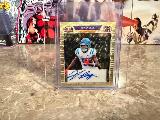 2026 Leaf Pro Set Metal Kewan Lacy 1989 Mini Auto Gold Super Prismatic 1/1