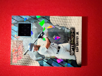 Ken Griffey Jr. 2025 Leaf Optichrome Baseball Battle Worn Game-Used Patch /7