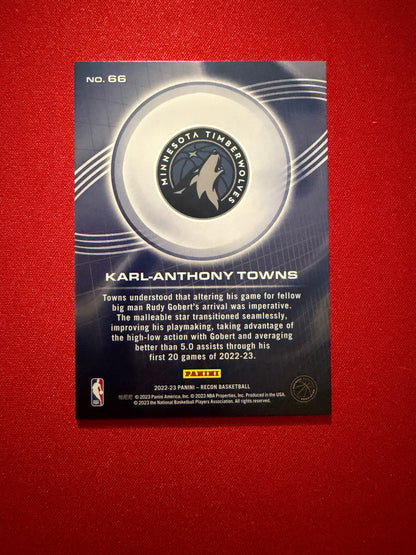 Karl-Anthony Towns 2022-23 Panini Recon Basketball /299 #66
