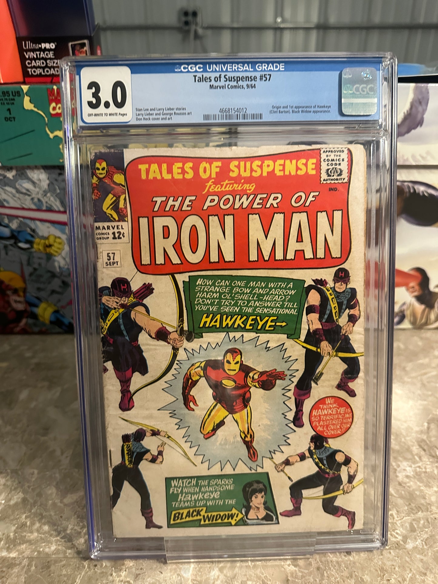 Tales of Suspense #57 CGC 3.0 (Marvel 1964) - 1st Hawkeye