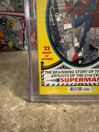 Superman: Son of Kal-El #1 CGC 9.8 (DC 2021) - Superman #1 Cover Homage