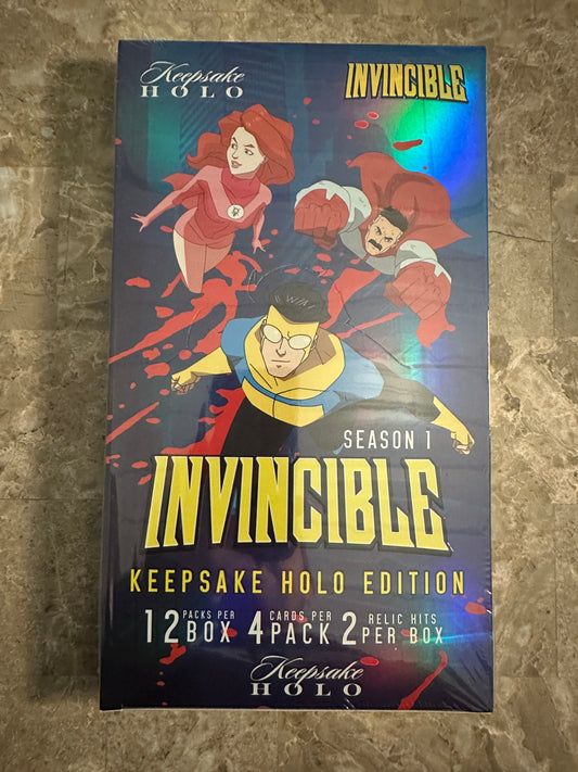 2025 Keepsake Invincible Season 1 Holo Hobby Box