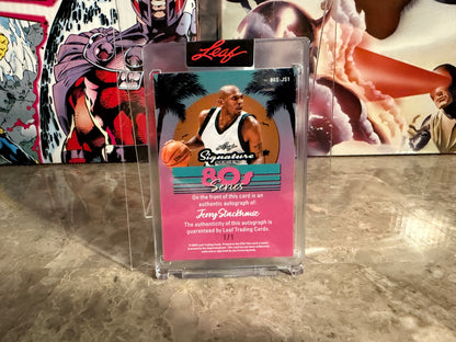 Jerry Stackhouse 2026 Leaf Signature Series 80s Series Auto 1/1