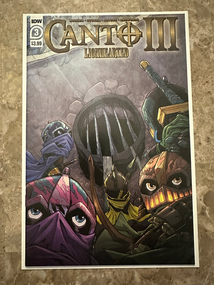 Canto III Lionhearted #1-3 (IDW 2021)