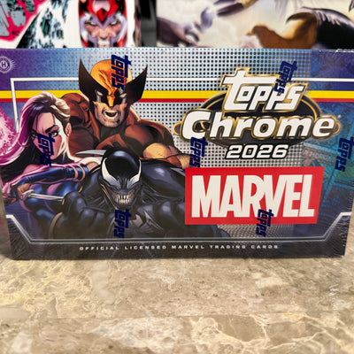 Topps Chrome Marvel Hobby Box (2026)
