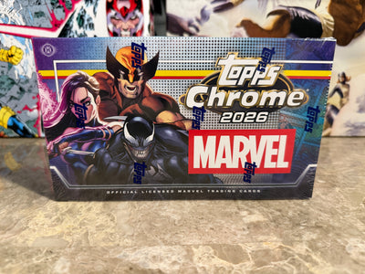 Topps Chrome Marvel Hobby Box (2026)