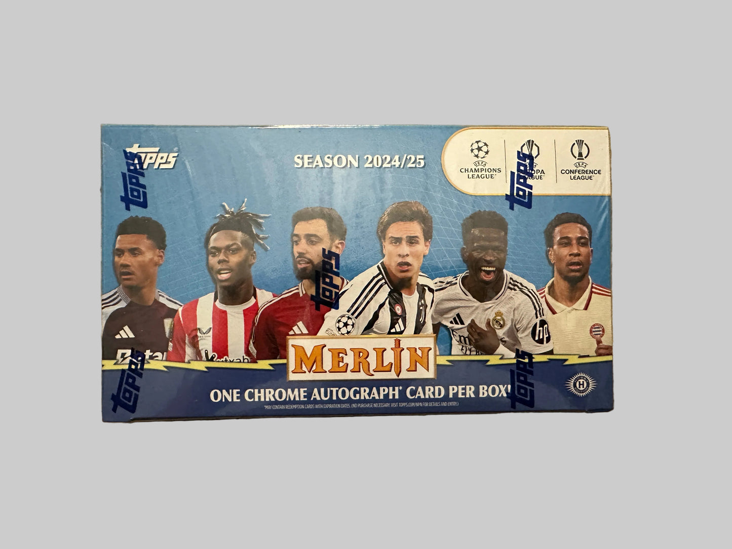 New Release - 2024-25 Topps MERLIN UCC Hobby Box - Ships Same or Next Day
