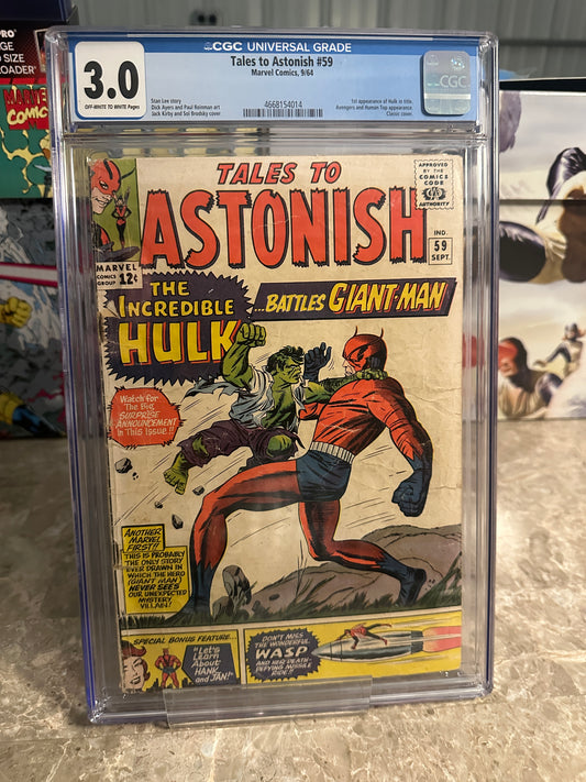 Tales of Astonish #59 CGC 3.0 (Marvel 1964)