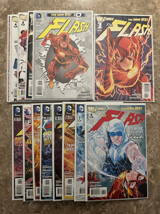 Flash #1-13 New 52 (2011 DC Comics)