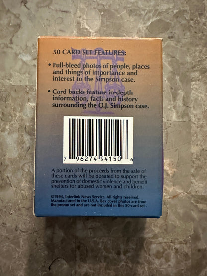 In Pursuit of Justice - The OJ SImpson Case - #1-50 Full Set (1994)