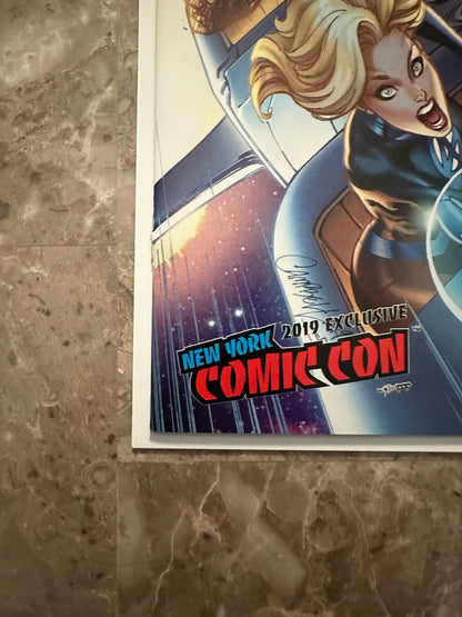 Fantastic Four #15 NYCC Exclusive NM+ 9.6-9.8 (Marvel 2019) - J. Scott Campbell