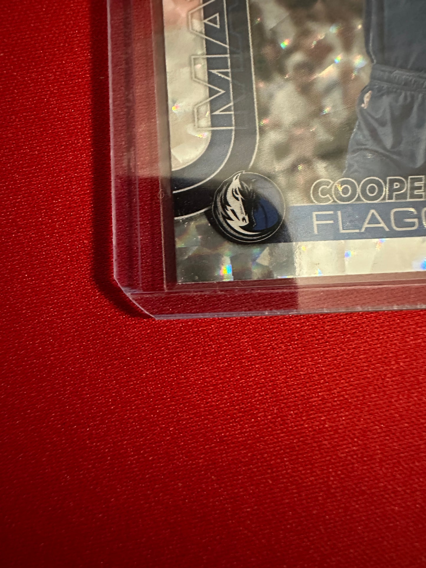 2025-26 Topps Cooper Flagg #201 Crackle Board (RC) + Bonus