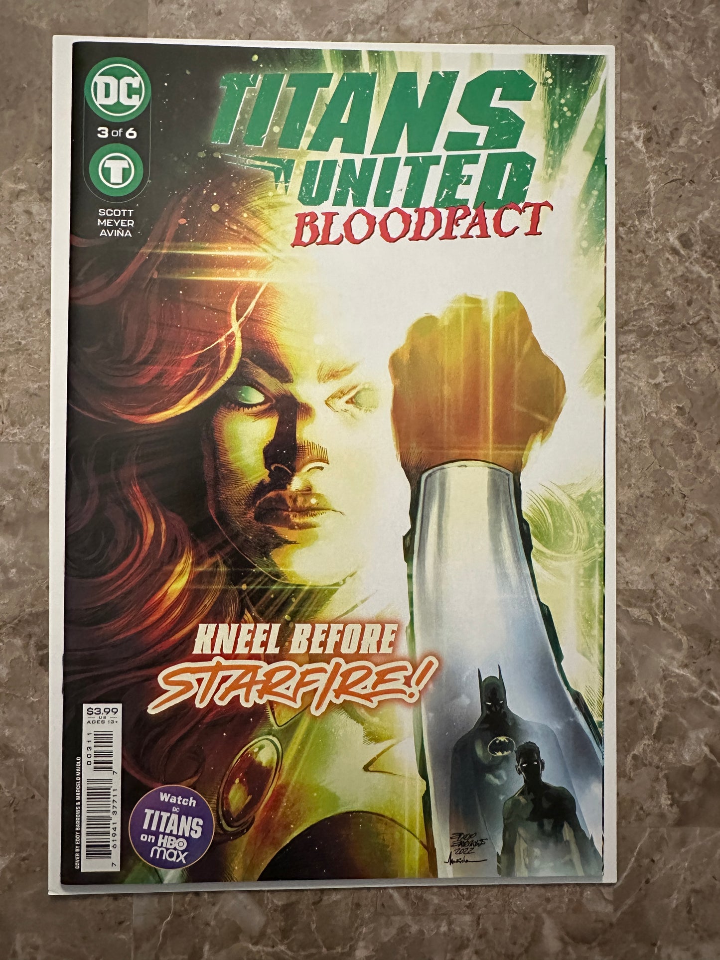Titans United Bloodpact #1-4 Starter Set High Grade (DC 2022)