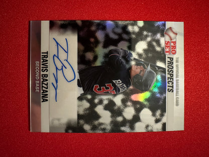 Travis Bazzana 2026 Leaf Pro Set 1990 Silver Prismatic AUTO 12/20 Guardians