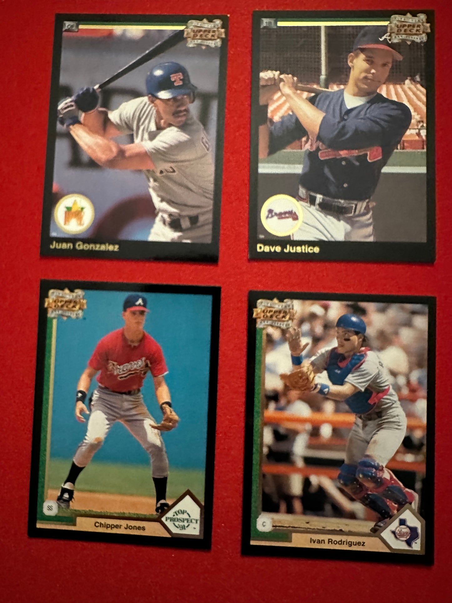 1993 Upper Deck 5TH ANNIVERSARY Complete Insert Set 1-15 - Griffey/Ryan