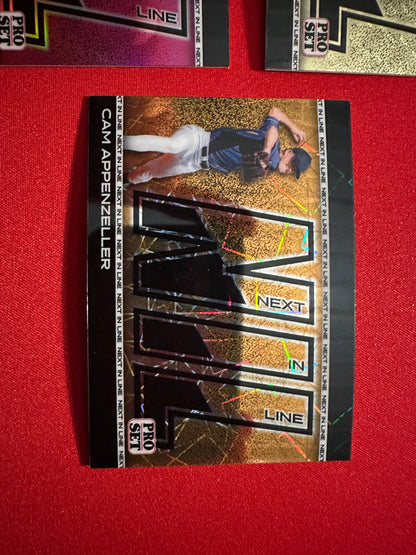 2026 Pro Set NIL Lot Justin Lebron /6 TWO 1/1s Flora Super Prismatic Appenzeller Gold