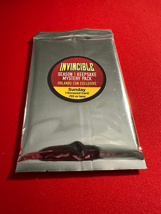 Invincible Season 1 Keepsake Mystery Pack Orlando Con - Sunday (3/22/2026)