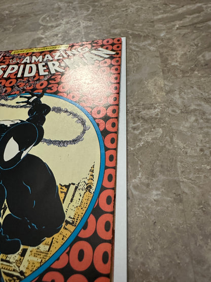 Amazing Spider-Man #300 Newsstand FN+ 6.5 (Marvel Comics 1988) - 1st Venom