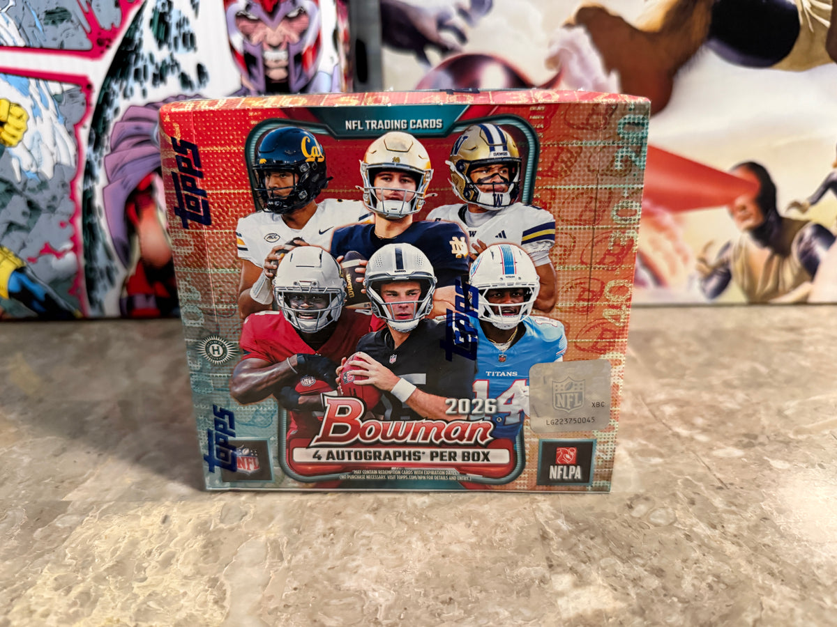 2026 Topps Bowman Football Jumbo Hobby Box