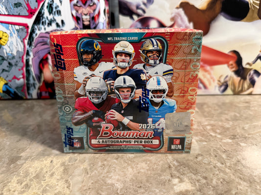 2026 Topps Bowman Football Jumbo Hobby Box