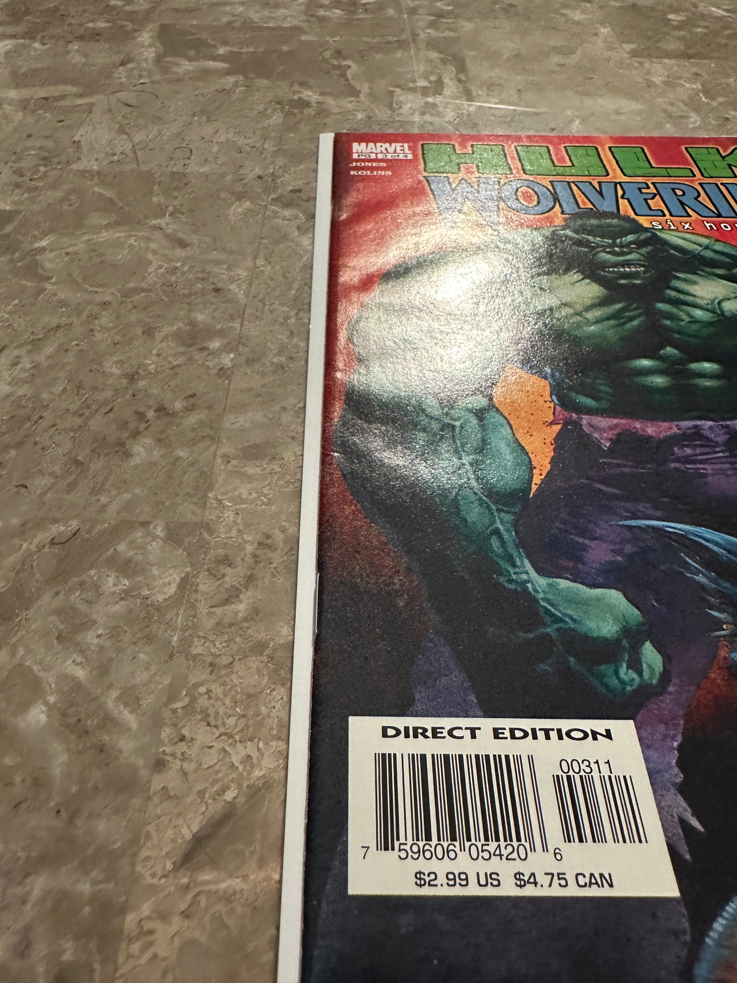 Hulk Wolverine Six Hours #1-4 High Grade (Marvel 2003)
