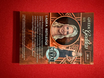 Laura Rutledge 2026 Leaf Metal Women of Sport Greek Goddess Aphrodite Lava 1/1